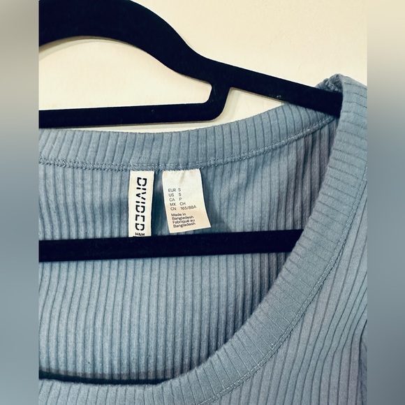 H&M Ribbed Square Neck Top - Picture 9 of 12